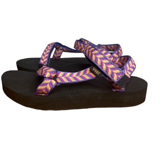 TEVA‎ Midform Universal Sandals Womens Size 11 Strappy Rainbow Casual NEW - Picture 1 of 7